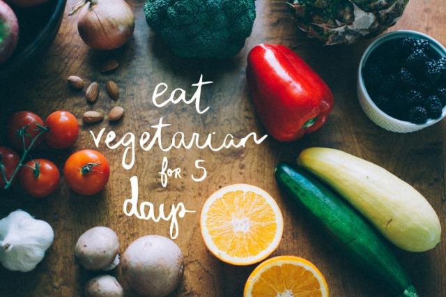 Eat Vegetarian For Five Days | Project Green