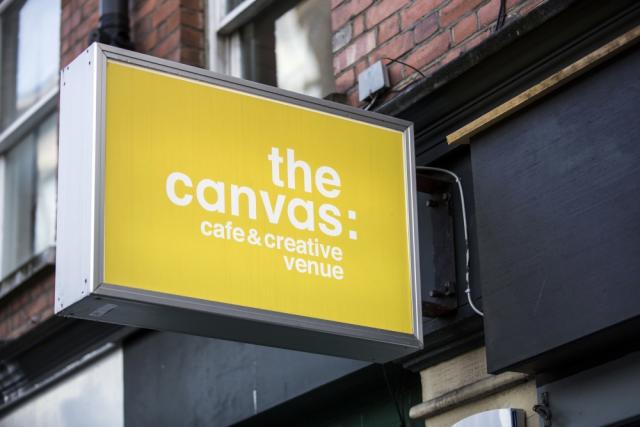 The Canvas Cafe, London. Photograph by Felix Clay