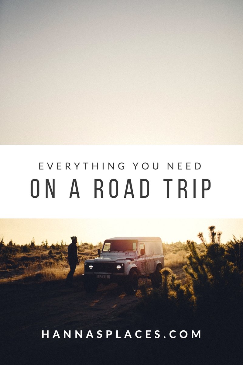 Everything you need on a road trip