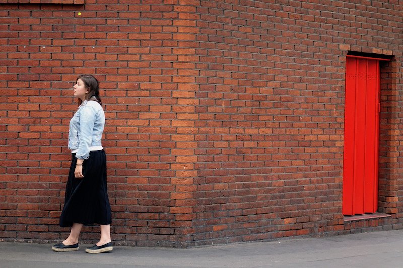 Wearing my culotte in Chinatown - Outfit Post 