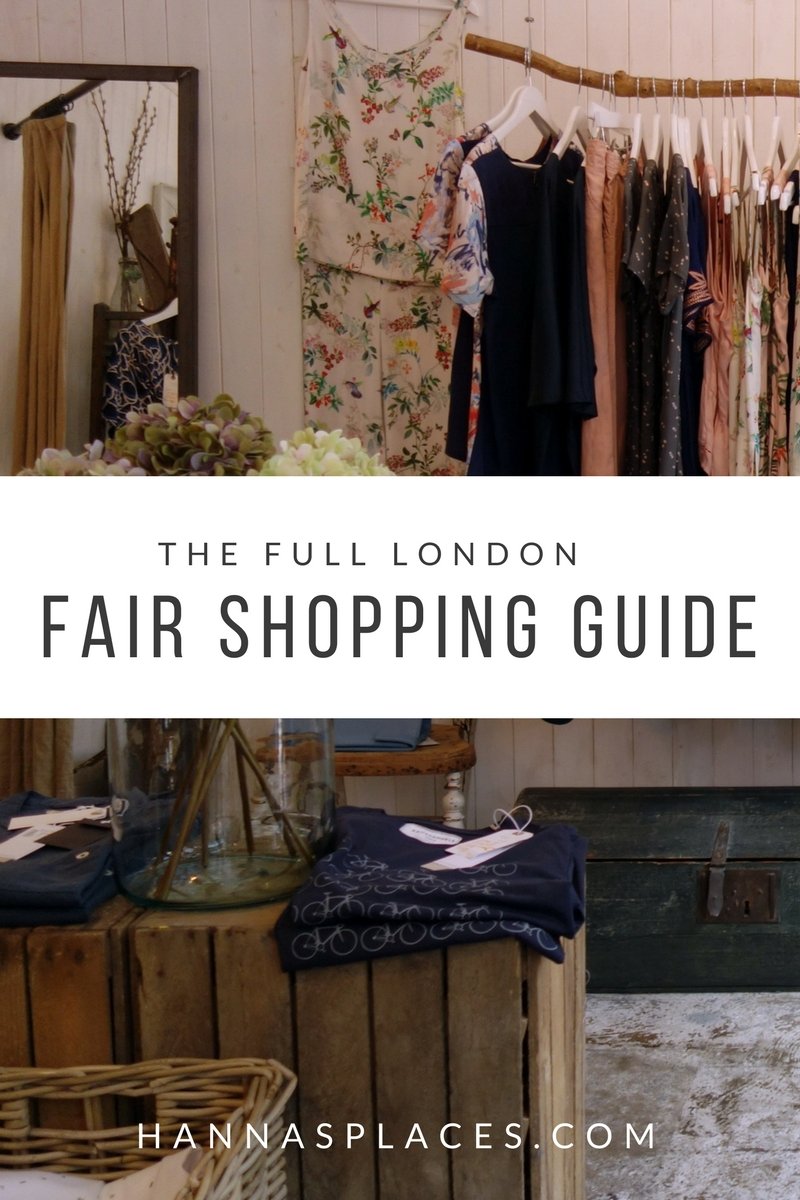 The full London fair shopping guide