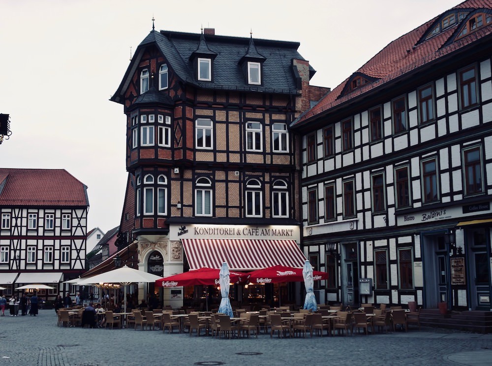 Der Marktplatz von Werningerode